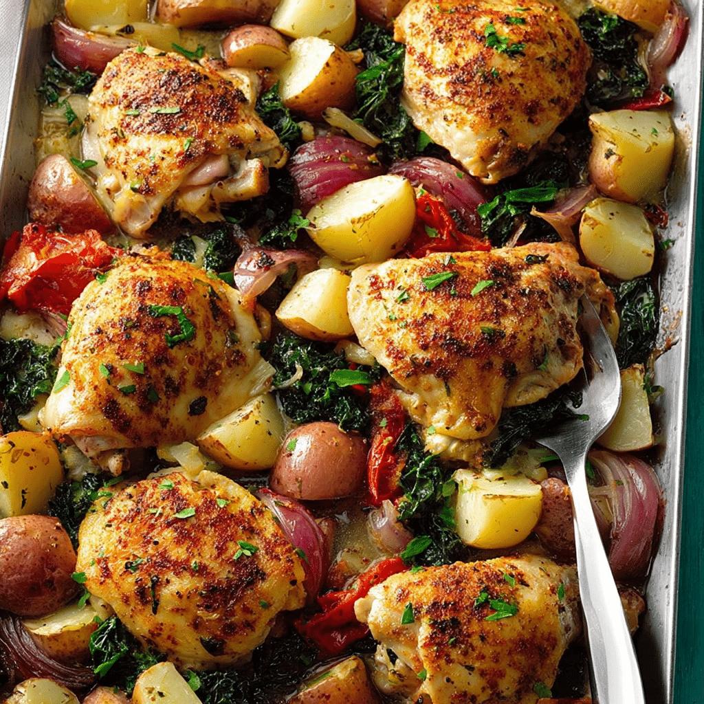 Sheet Pan Chicken & Veggies