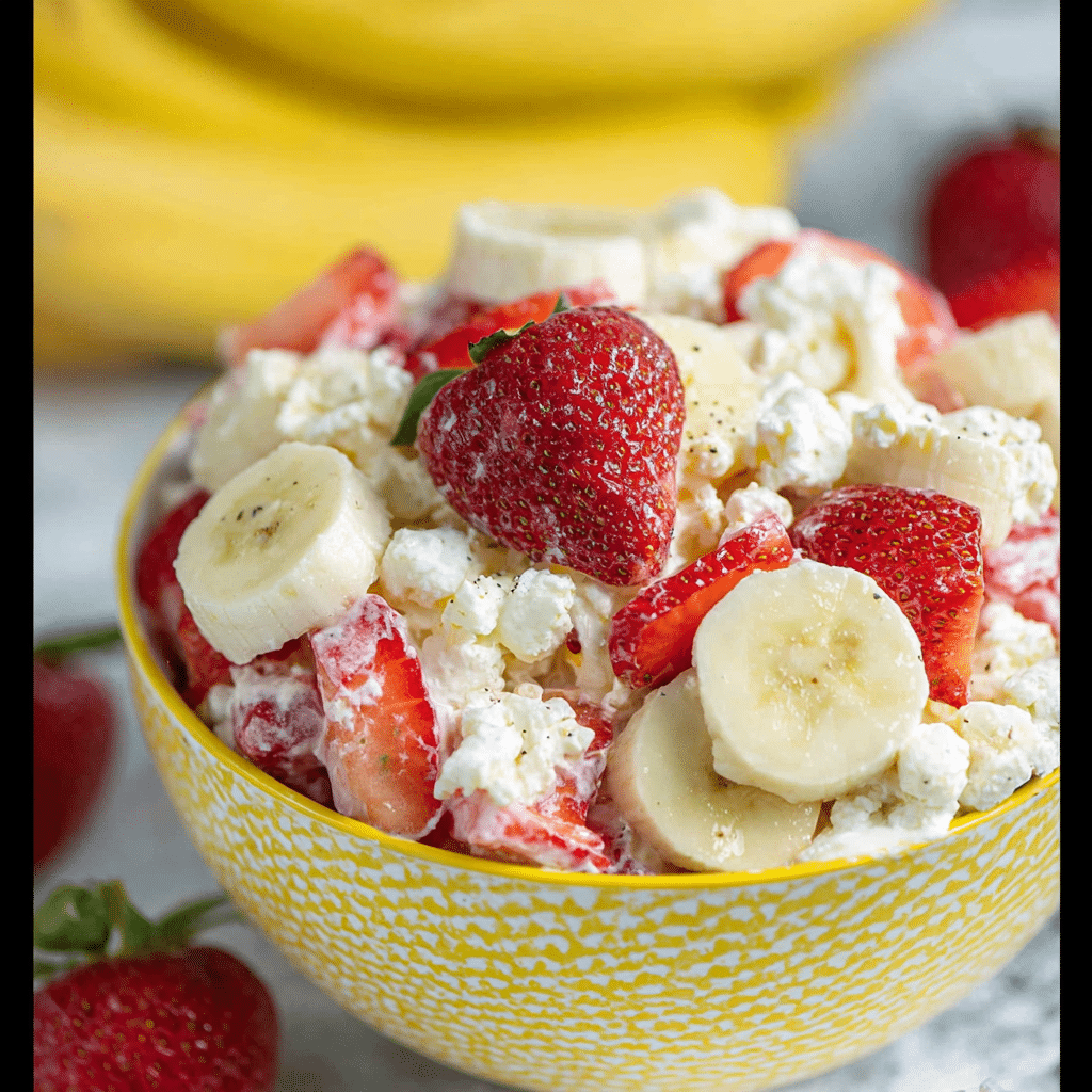 Strawberry Banana Salad