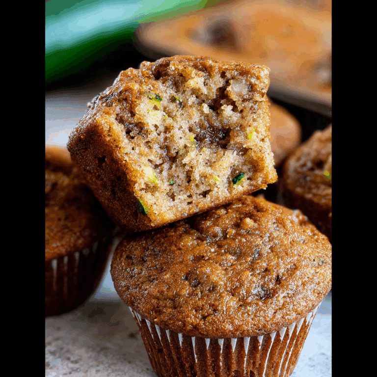 Zucchini Bread Muffins with Walnuts