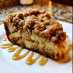 Apple Crumb Cake with Maple Glaze
