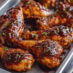 Baked BBQ Chicken Wings
