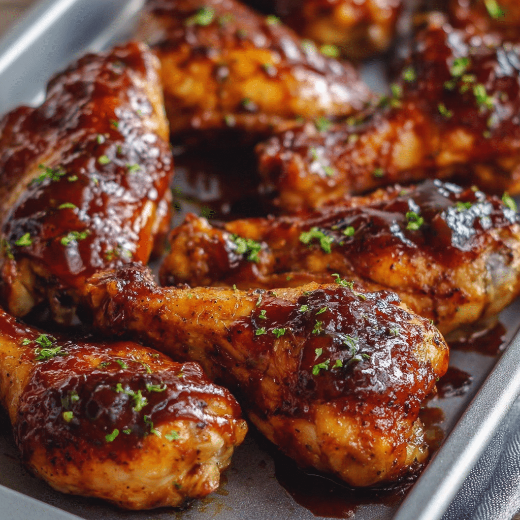 Baked BBQ Chicken Wings