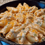 Buffalo Chicken Stuffed Shells