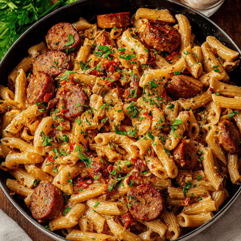 Cajun Sausage Pasta