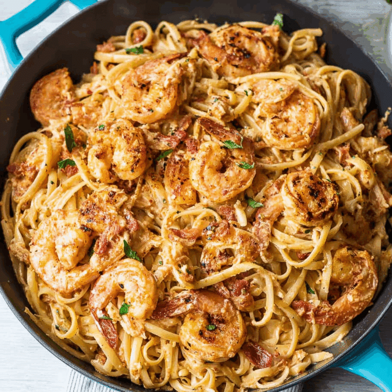 Cajun Shrimp and Crab Pasta
