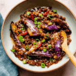 Chinese Eggplant with Garlic Sauce