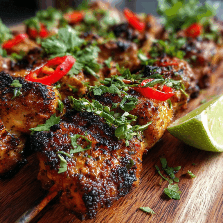 Grilled Thai Coconut Chicken Skewers