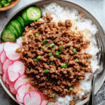 Korean Ground Beef Bowl