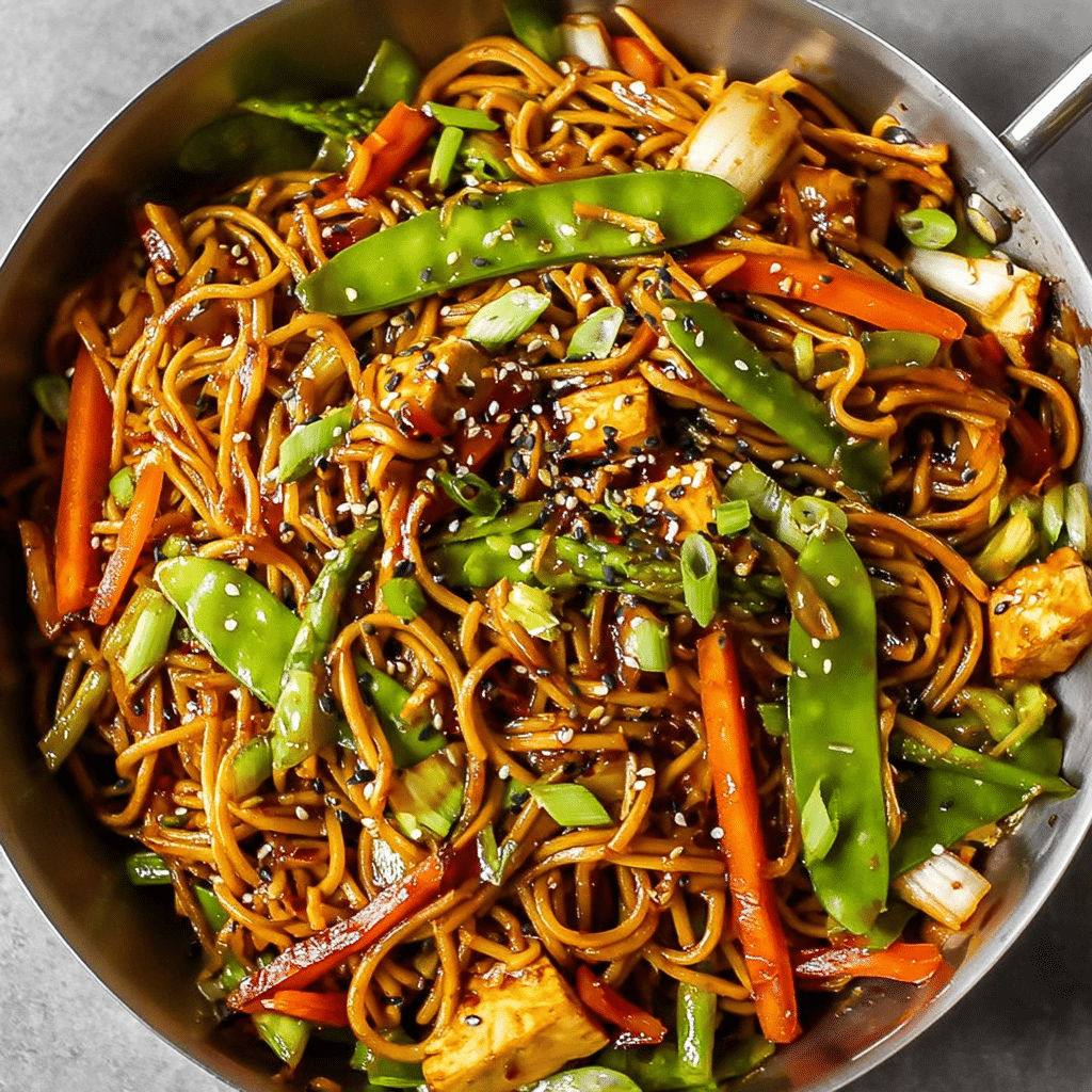 Lo Mein with Fresh Veggies