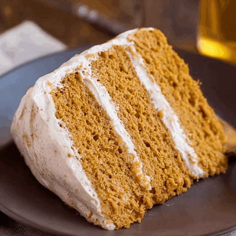 Pumpkin Cake with Cinnamon Cream Cheese Frosting