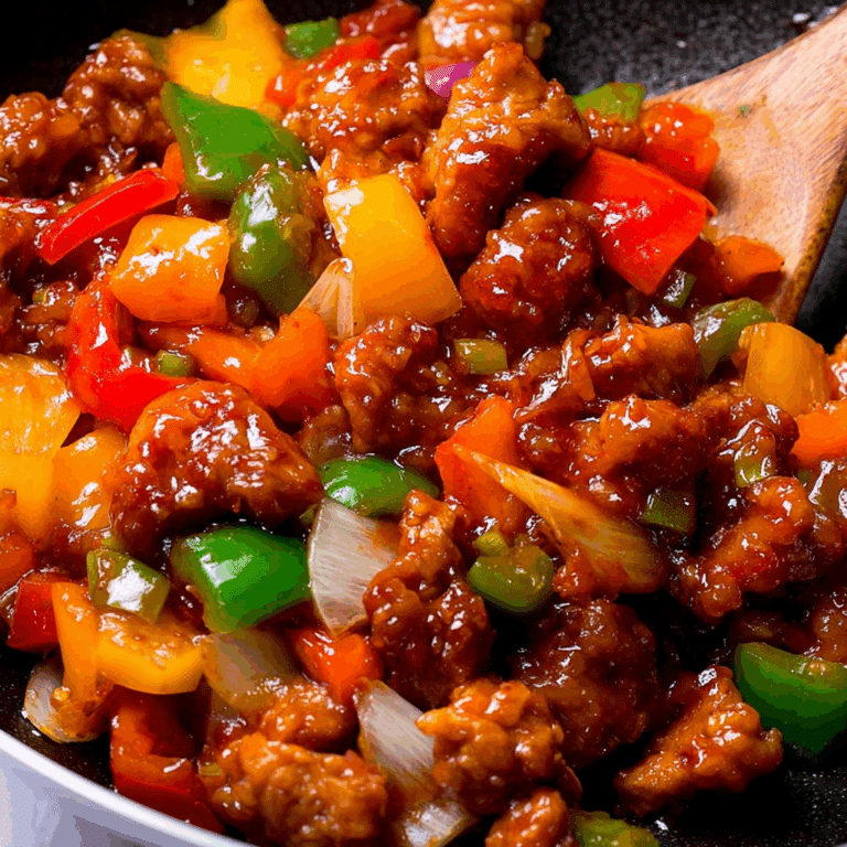 Sweet and Sour Pork Stir Fry