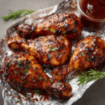 Sweet Barbecue Chicken Legs